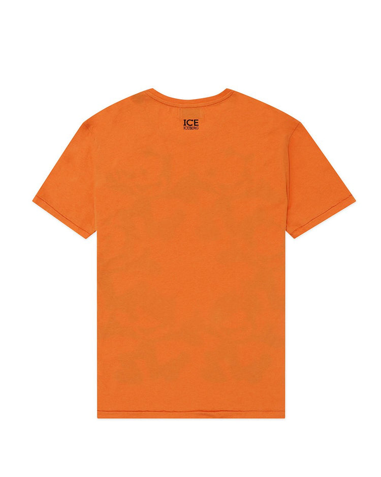 Print Round Neck Short Sleeves T-Shirt - ISSI Outlet