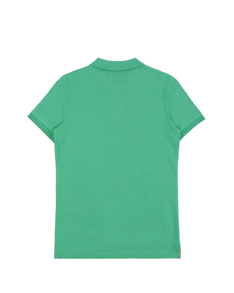 Embroidered Short Sleeves Polo Shirt