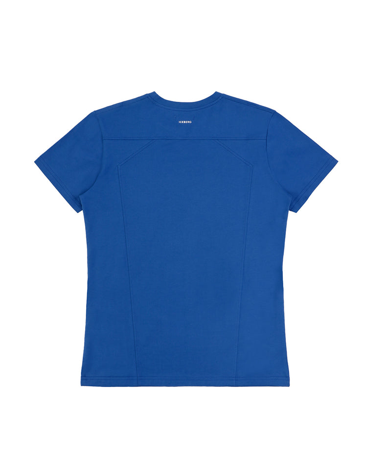 Printed Round Neck Short Sleeves T-shirt