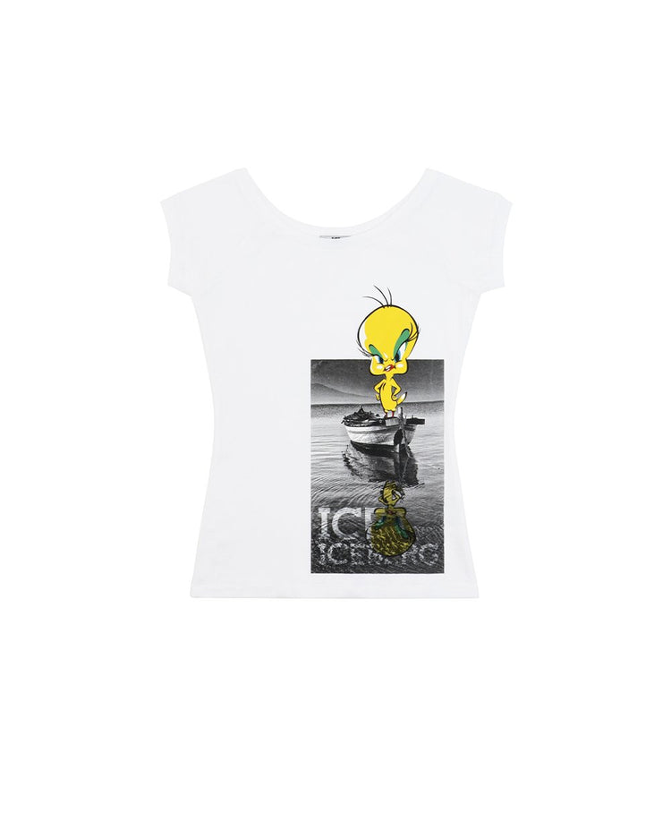 Crew Neck Cotton T-Shirt