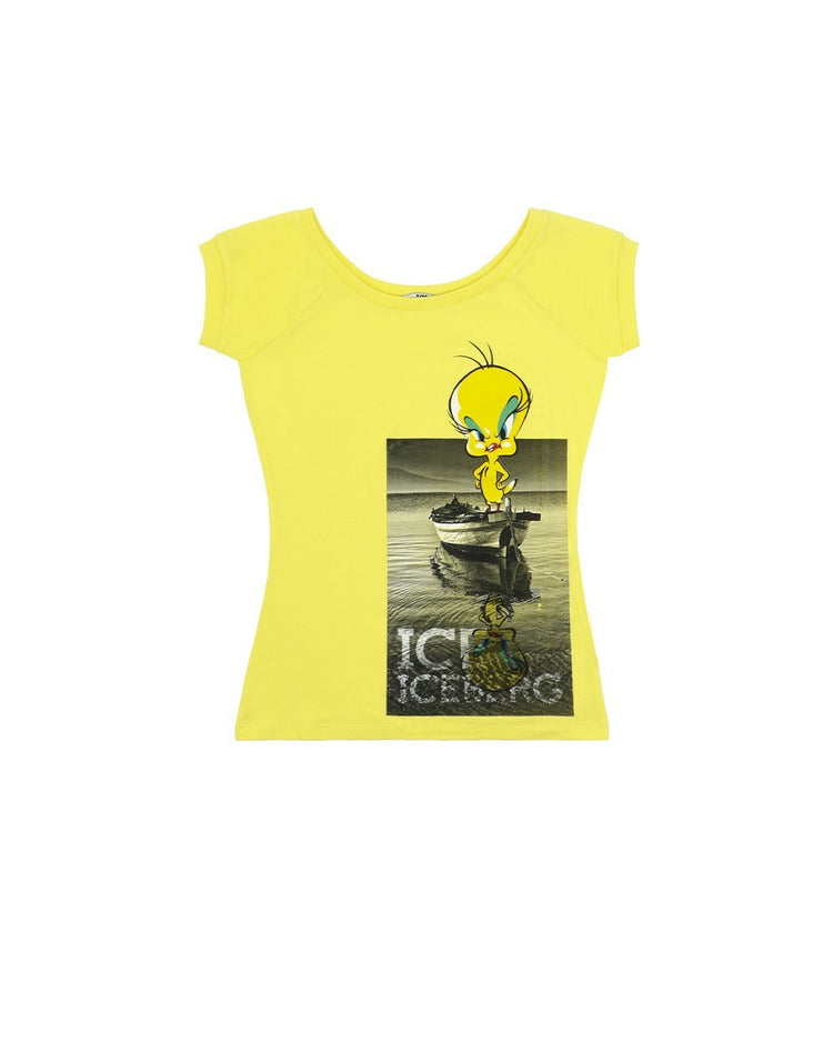 Crew Neck Cotton T-Shirt