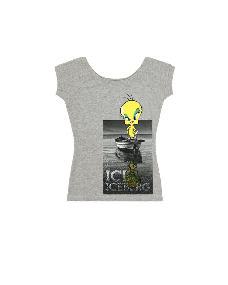Crew Neck Cotton T-Shirt