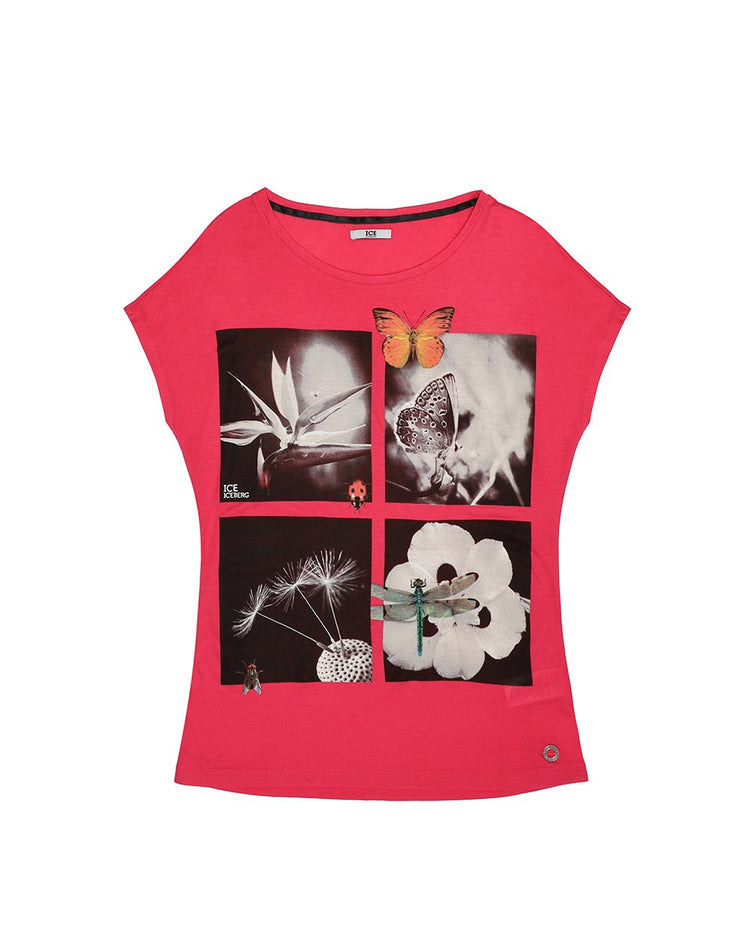 Crew Neck Cotton T-Shirt