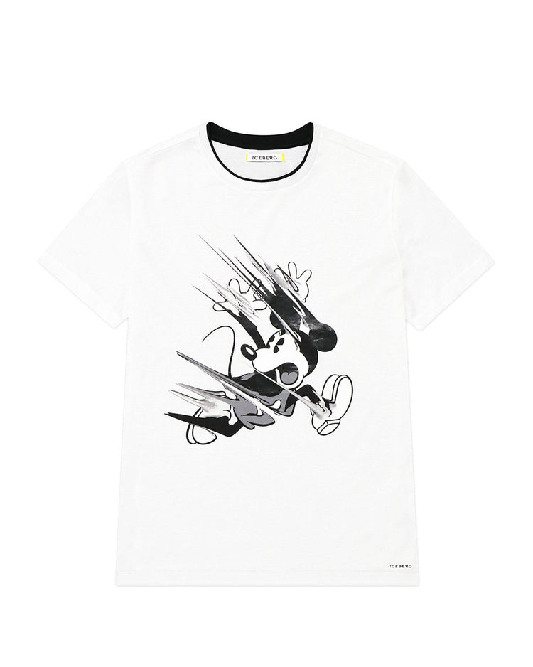 Printed Round Neck Short Sleeves T-Shirt