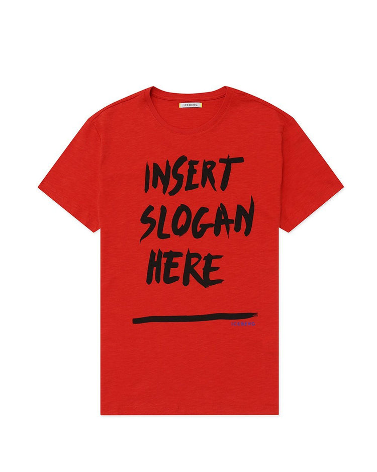 Printed Round Neck Short Sleeves T-Shirt
