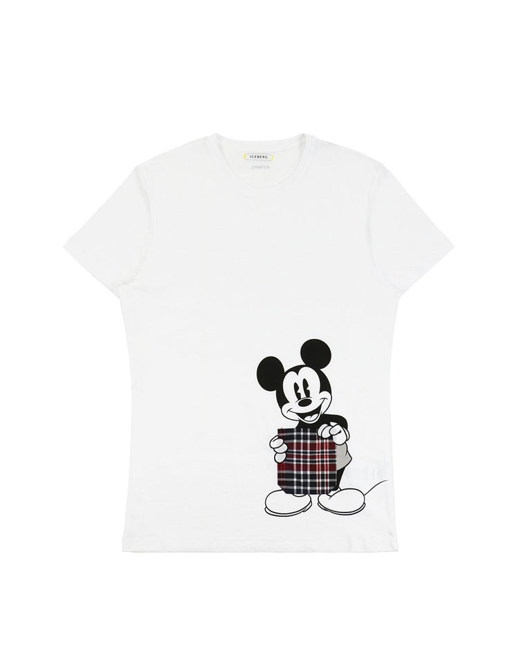 Printed Round Neck Short Sleeves T-shirt