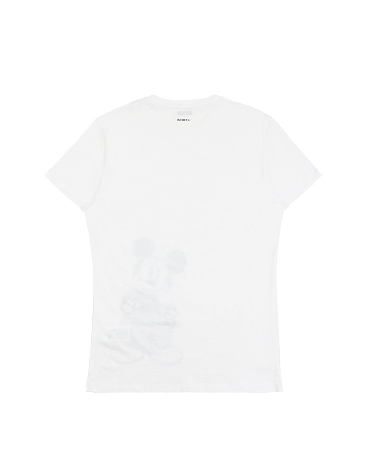 Printed Round Neck Short Sleeves T-shirt - ISSI Outlet