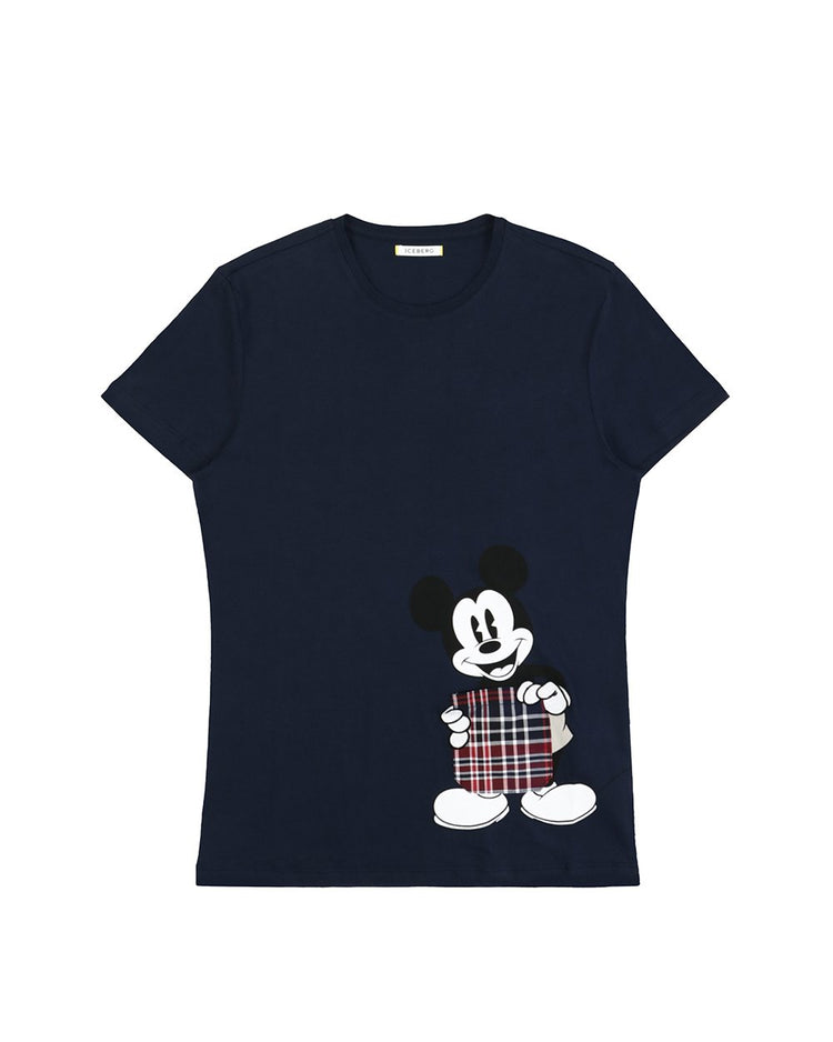 Printed Round Neck Short Sleeves T-shirt
