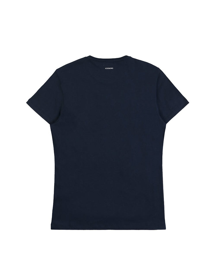 Printed Round Neck Short Sleeves T-shirt - ISSI Outlet