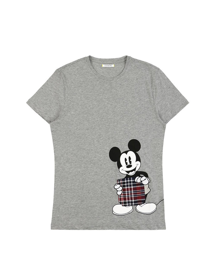 Printed Round Neck Short Sleeves T-shirt