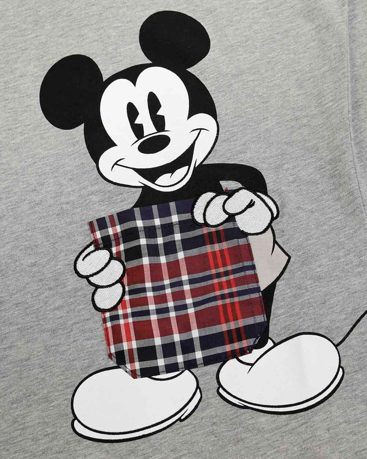 Printed Round Neck Short Sleeves T-shirt - ISSI Outlet