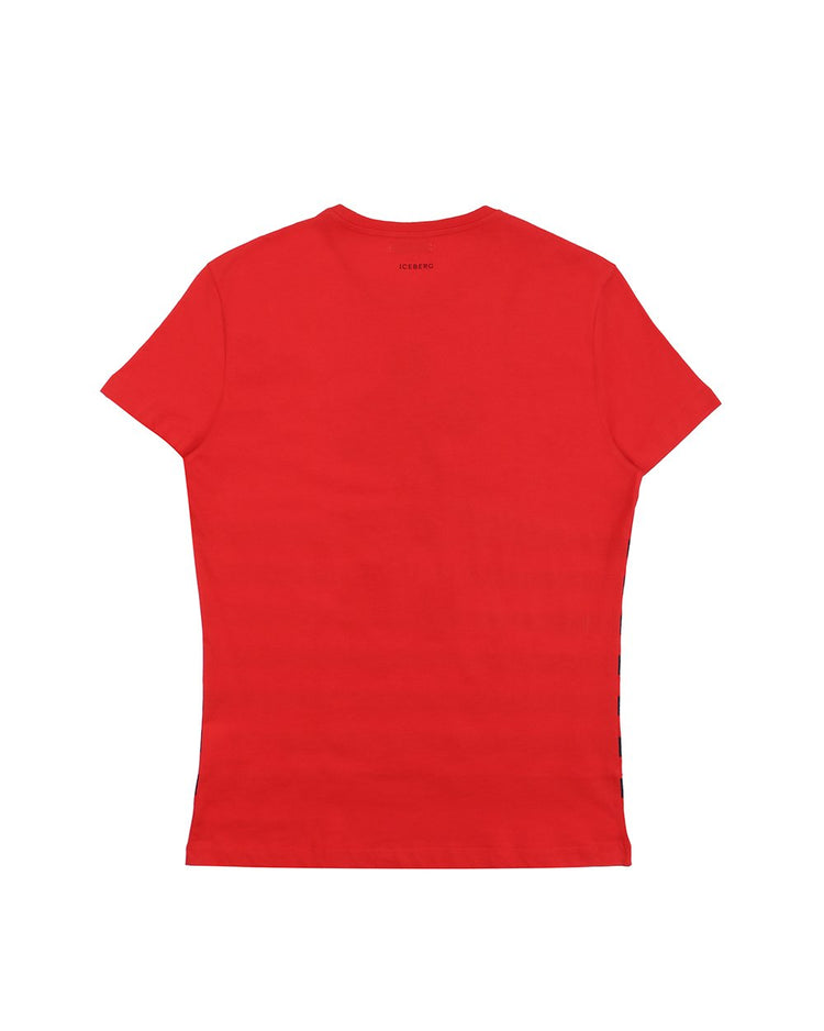 Printed Round Neck Short Sleeves T-shirt - ISSI Outlet