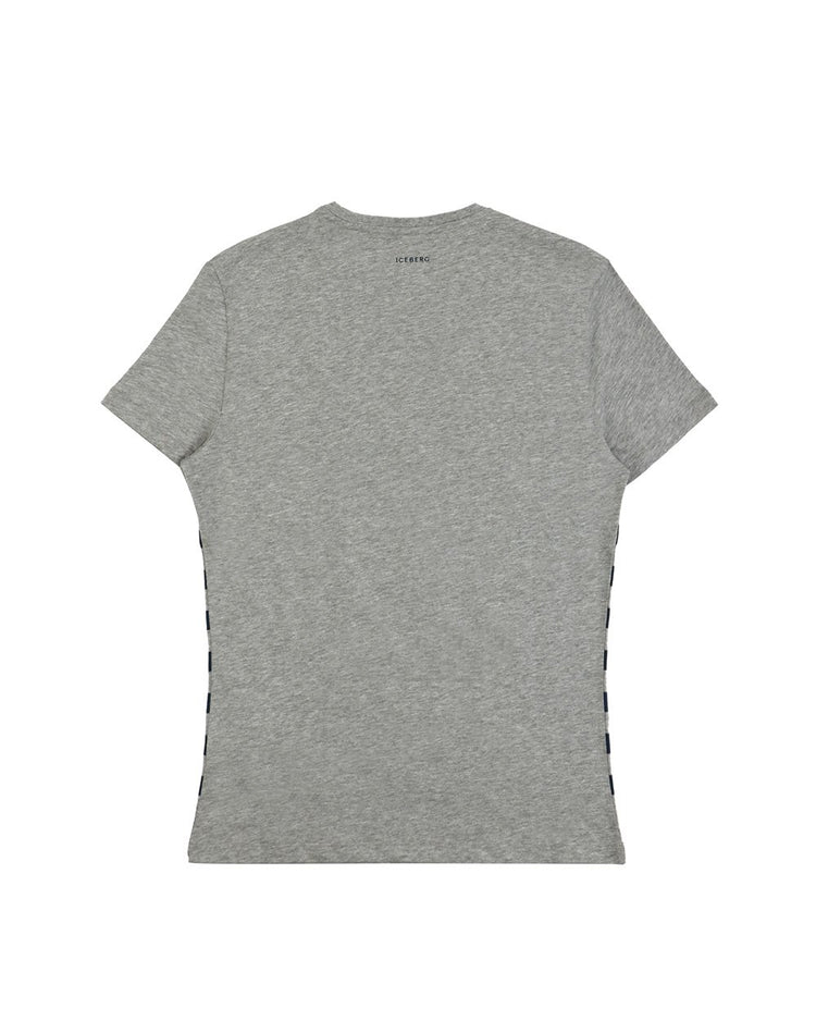 Printed Round Neck Short Sleeves T-shirt - ISSI Outlet