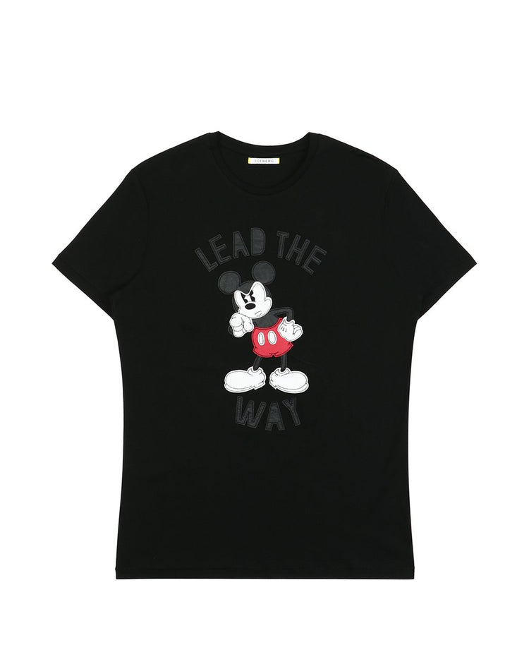 Printed Round Neck Short Sleeves T-shirt