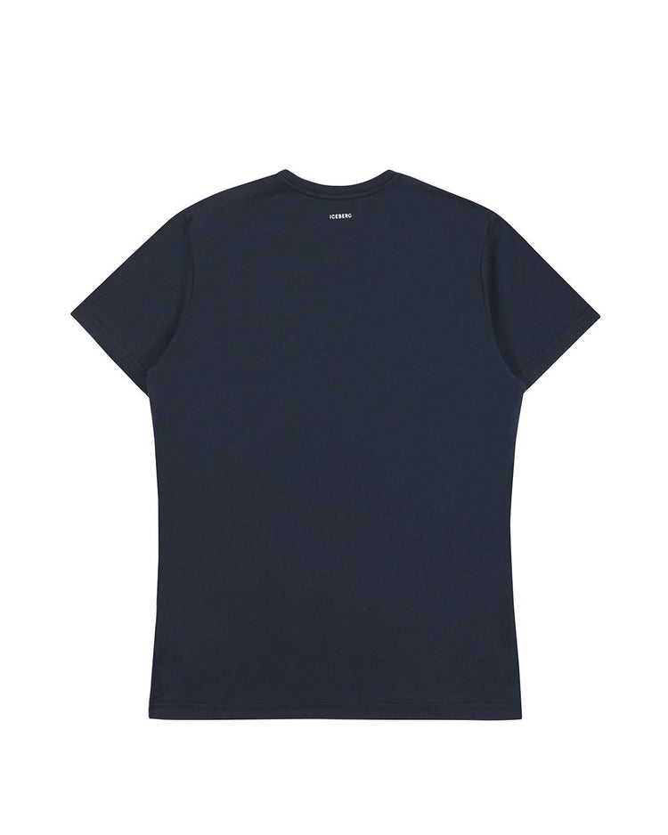 Printed Round Neck Short Sleeves T-shirt