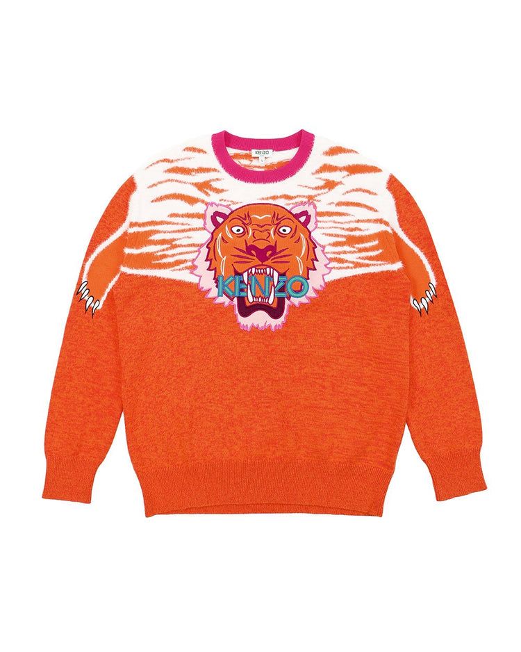 Tiger Pattern Sweater - ISSI Outlet