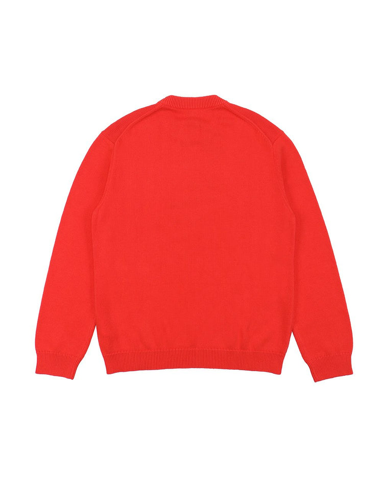 Tiger Embroidered Long-Sleeves Sweater - ISSI Outlet