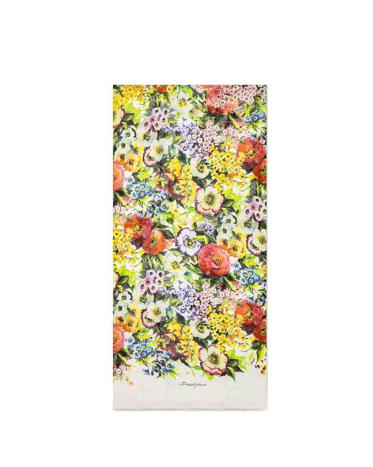 Floral Pattern Scarf