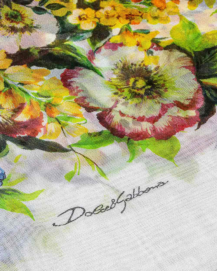 Floral Pattern Scarf - ISSI Outlet