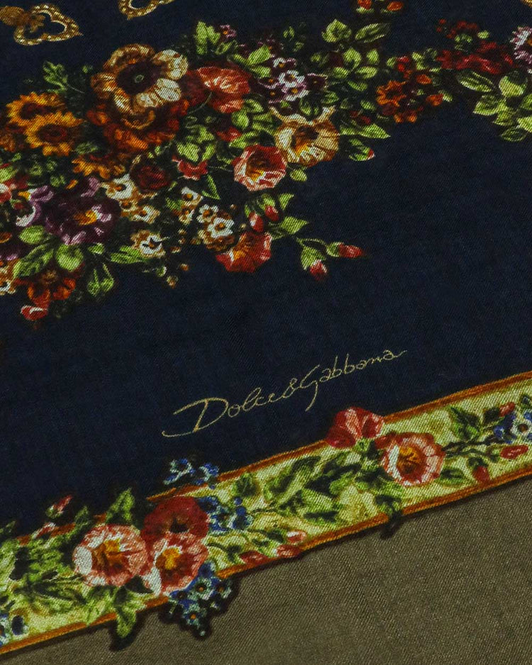 Floral Pattern Scarf - ISSI Outlet