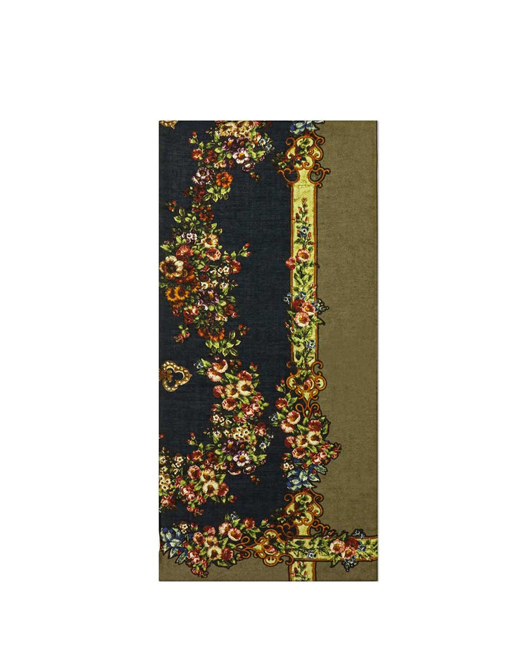 Floral Pattern Scarf - ISSI Outlet