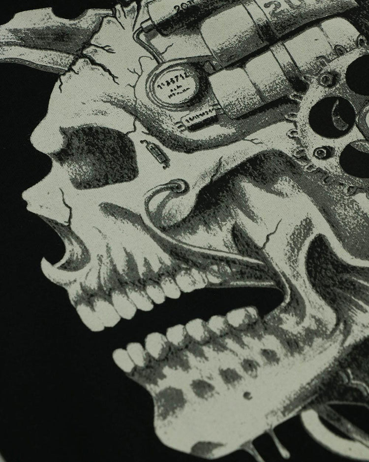 Print Round Neck Short Sleeves T-Shirt - ISSI Outlet