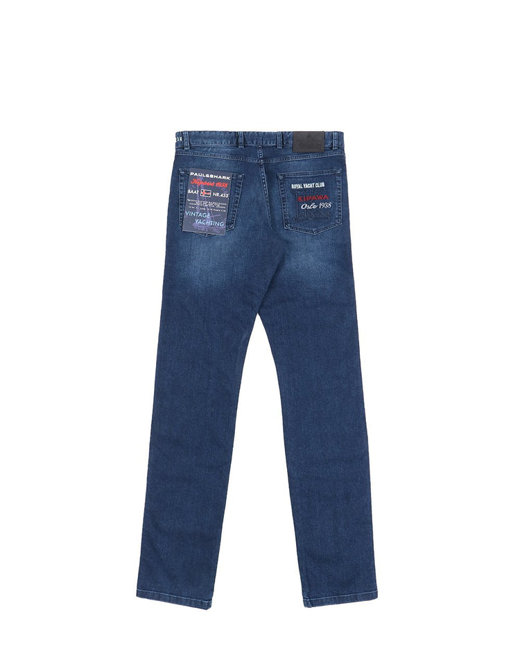 Elastic Cotton Jeans - ISSI Outlet