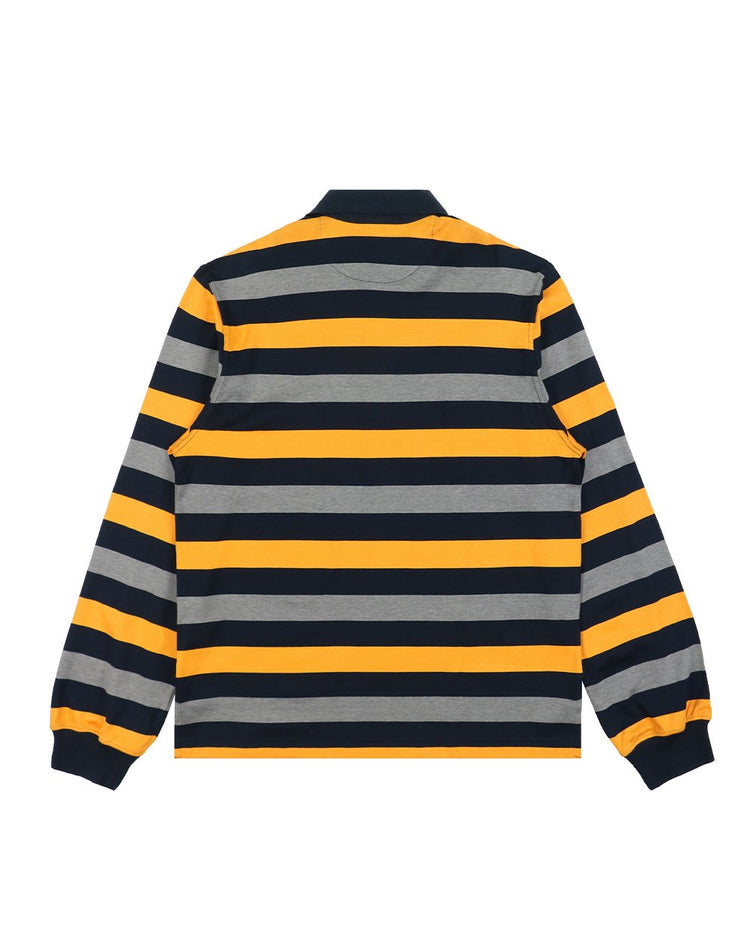 Classic Embroidered Striped Long Sleeve T-Shirt - ISSI Outlet