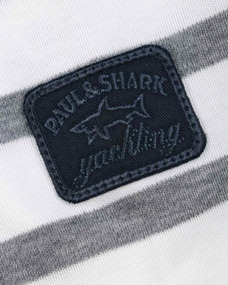 Long Sleeves Stripe Cotton T-Shirt - ISSI Outlet