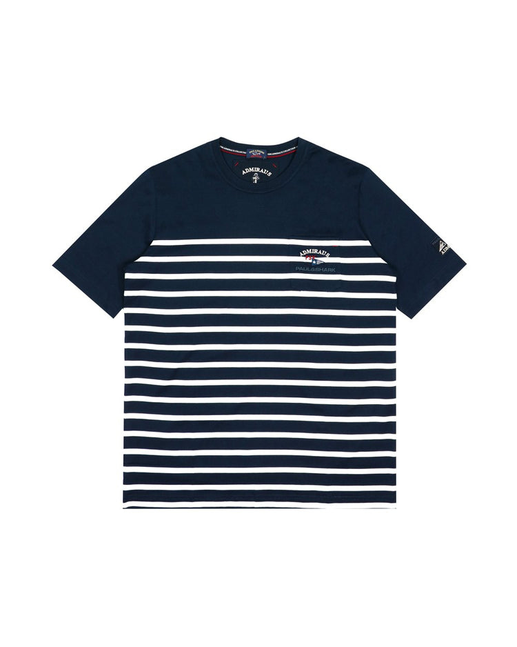 Stripe Cotton Polo Shirt - ISSI Outlet