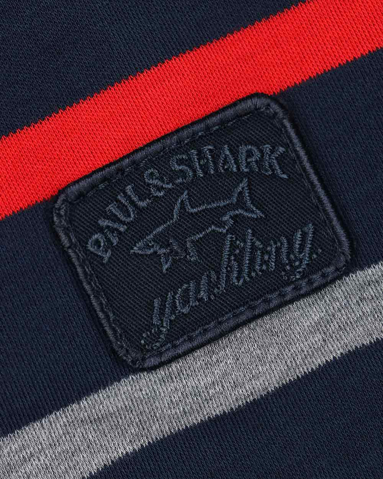 Long Sleeves Stripe Cotton T-Shirt - ISSI Outlet