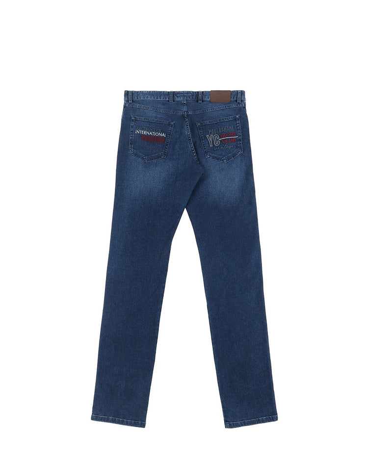 Elastic Cotton Jeans - ISSI Outlet