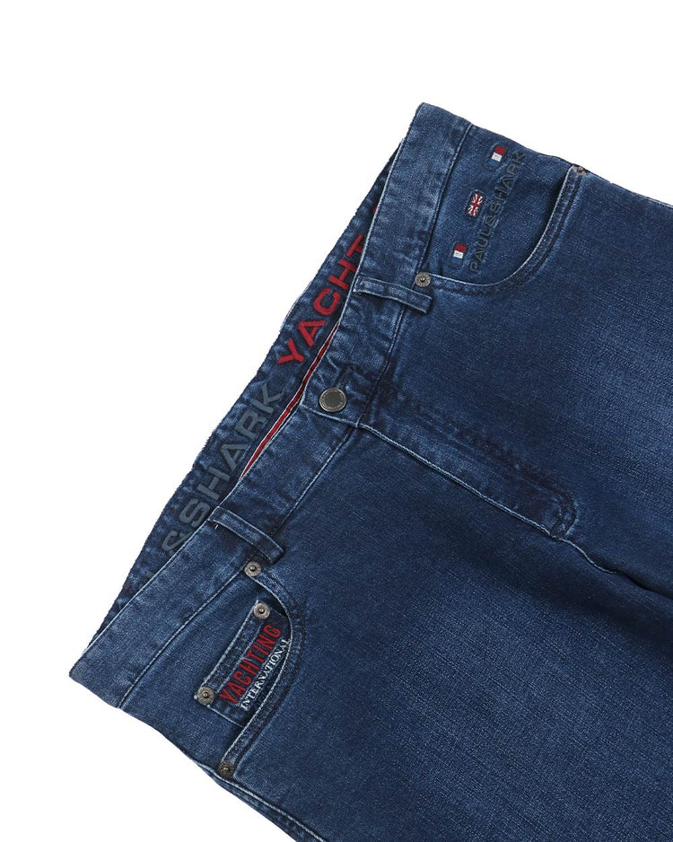 Elastic Cotton Jeans - ISSI Outlet