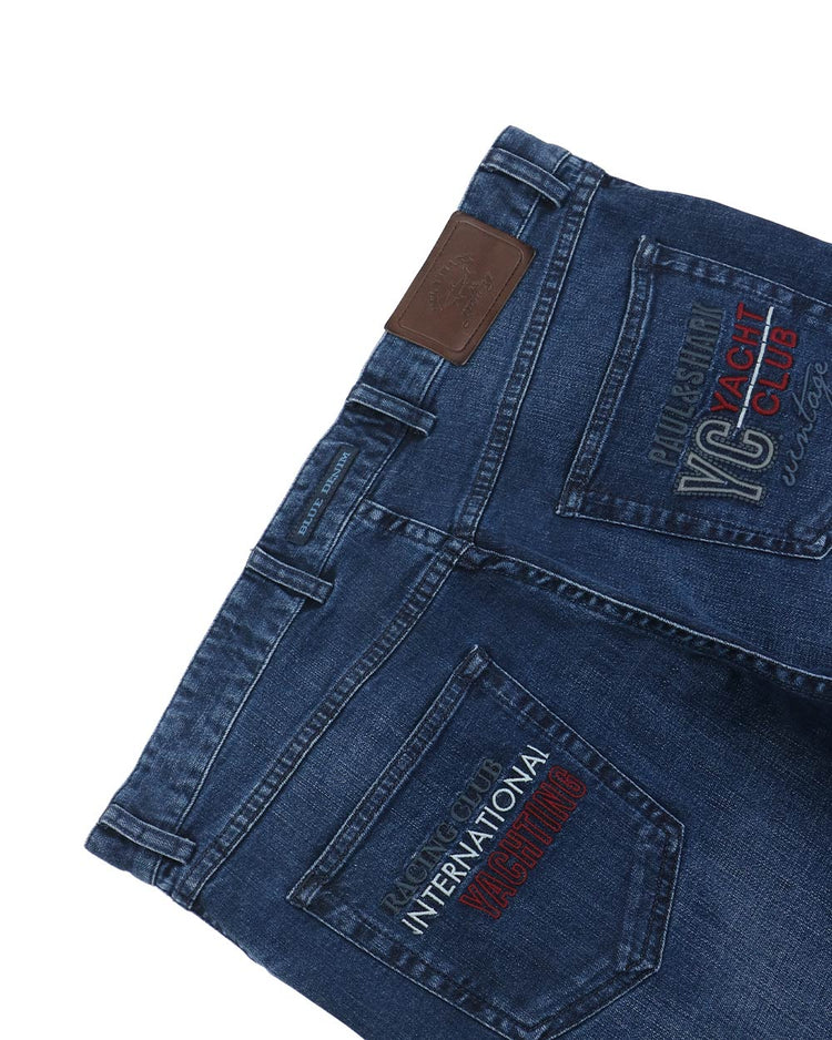 Elastic Cotton Jeans - ISSI Outlet