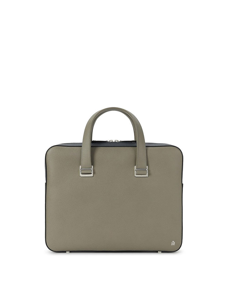 Mallette Classique Leather Briefcase
