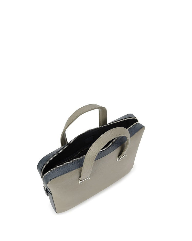 Mallette Classique Leather Briefcase - ISSI Outlet