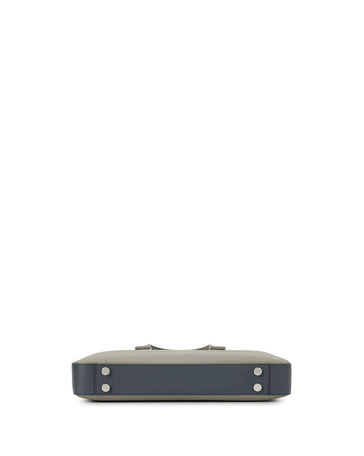 Mallette Classique Leather Briefcase - ISSI Outlet
