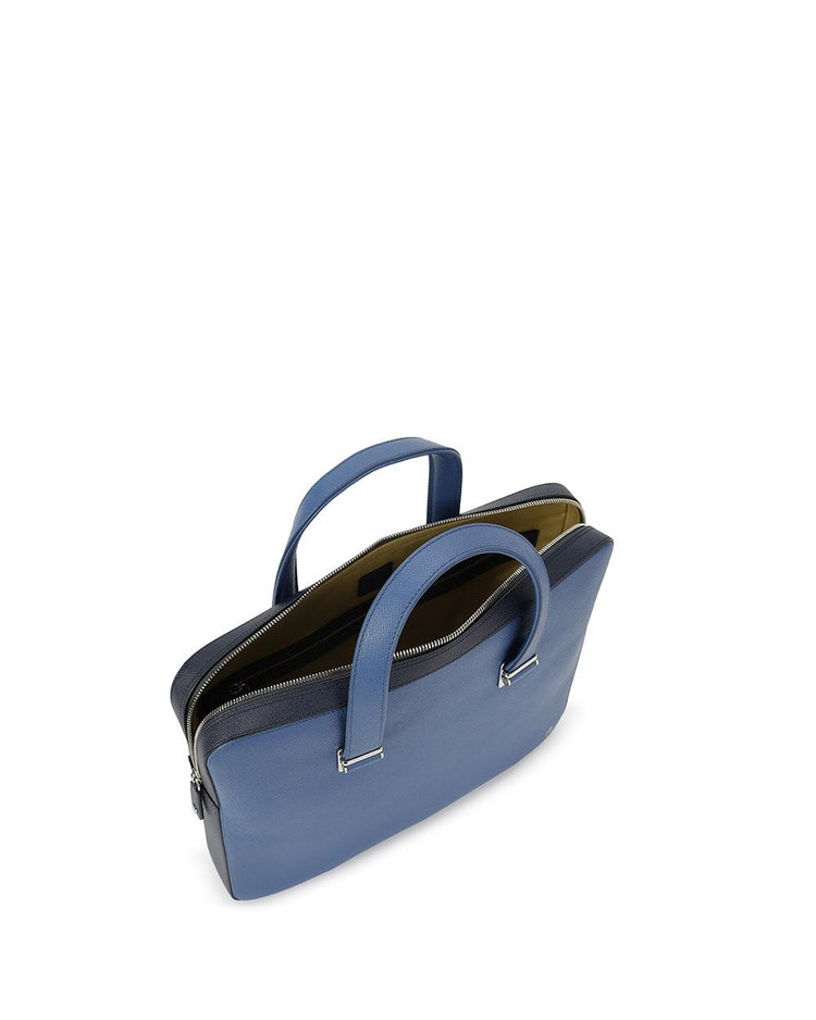 Mallette Classique Leather Briefcase - ISSI Outlet