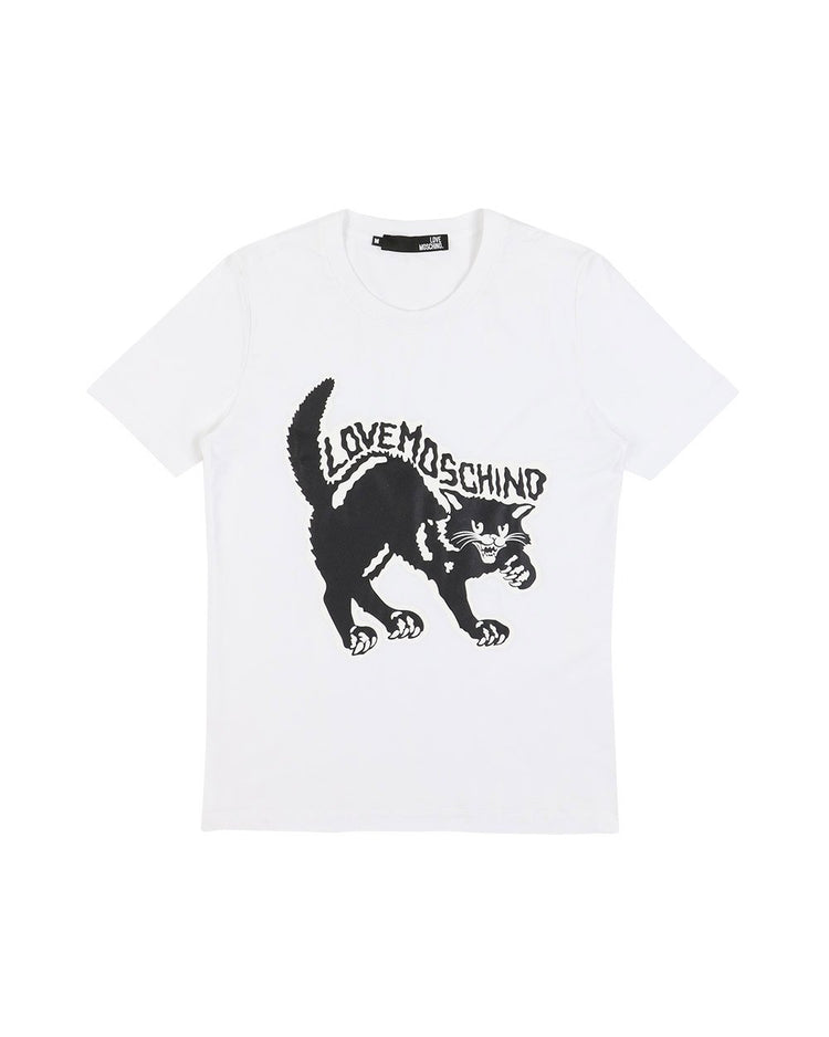 Printed Crew Neck Short Sleeves T-Shirt - ISSI Outlet