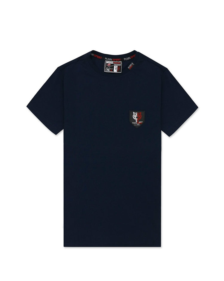 Tiger Printed Round Neck Short Sleeves T-Shirt