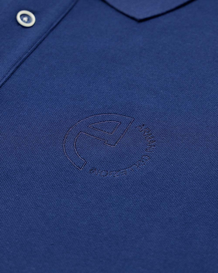 Cotton Solid Color Polo Shirt