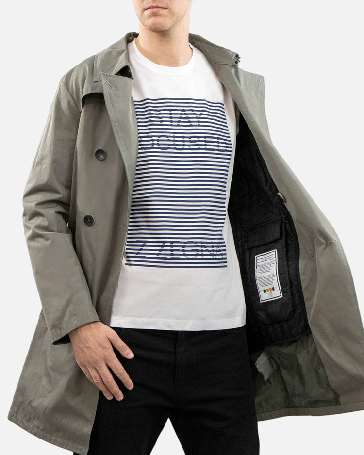 Cotton Fiber Trench Coat - ISSI Outlet