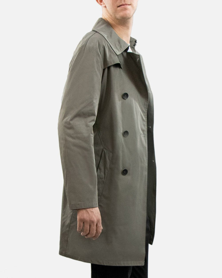 Cotton Fiber Trench Coat - ISSI Outlet