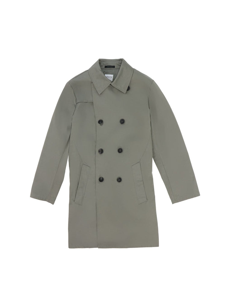 Cotton Fiber Trench Coat - ISSI Outlet
