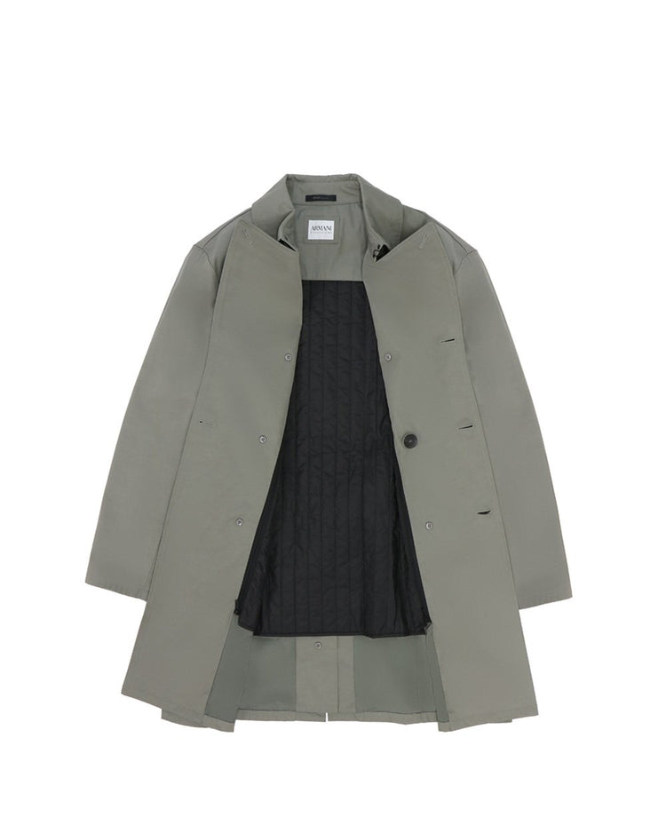 Cotton Fiber Trench Coat - ISSI Outlet