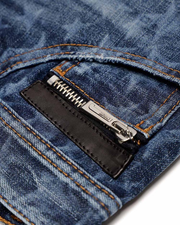 Just Cavalli Star Pattern Short Jeans