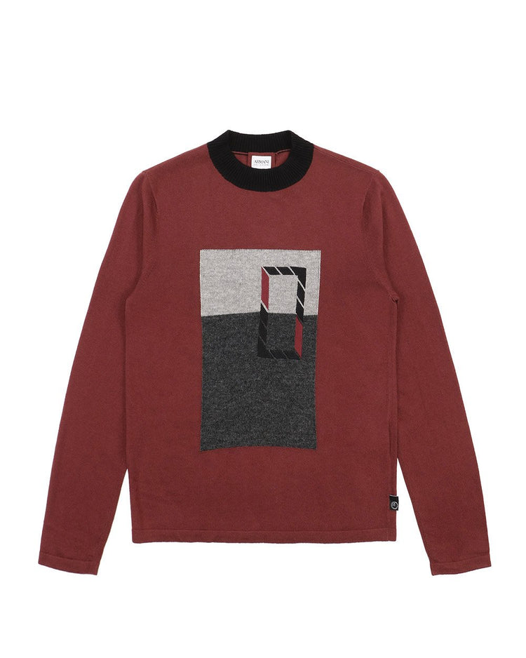 Knitted Pattern Sweater