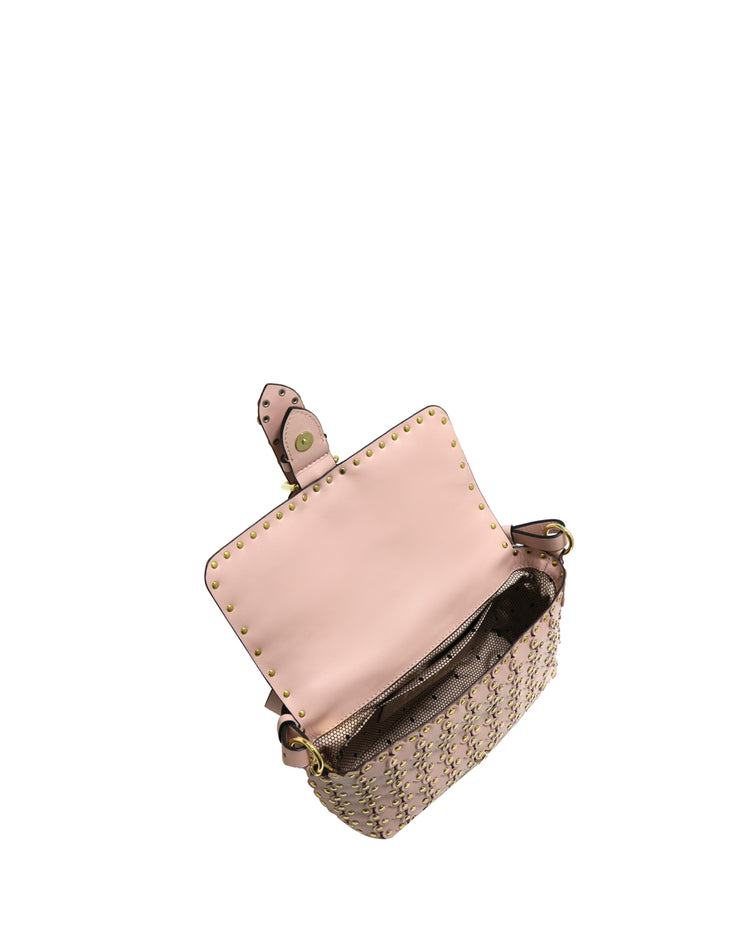 Flower Puzzle Shoulder Bag