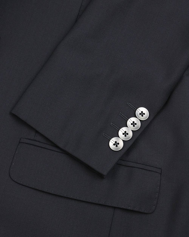Single-Breasted Slim-Fit Blazer