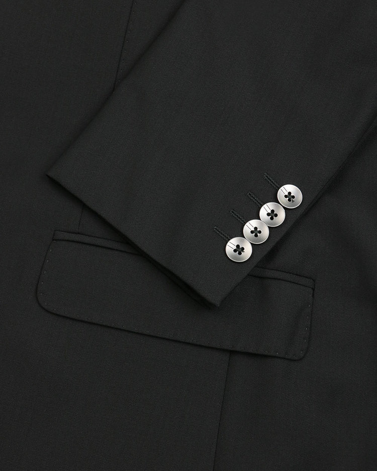 Single-Breasted Slim-Fit Blazer